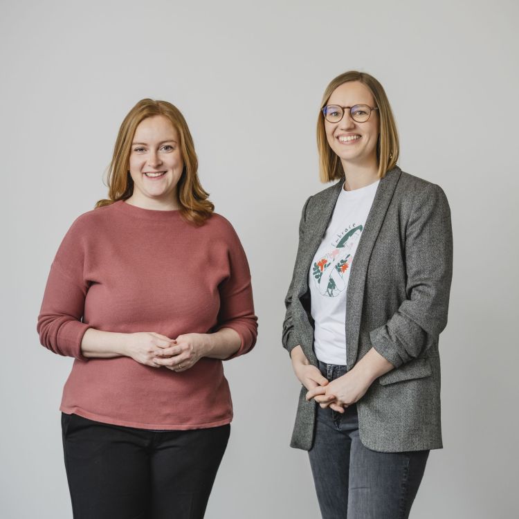 Anna Gr&uuml;nder und Sophie Mickan
